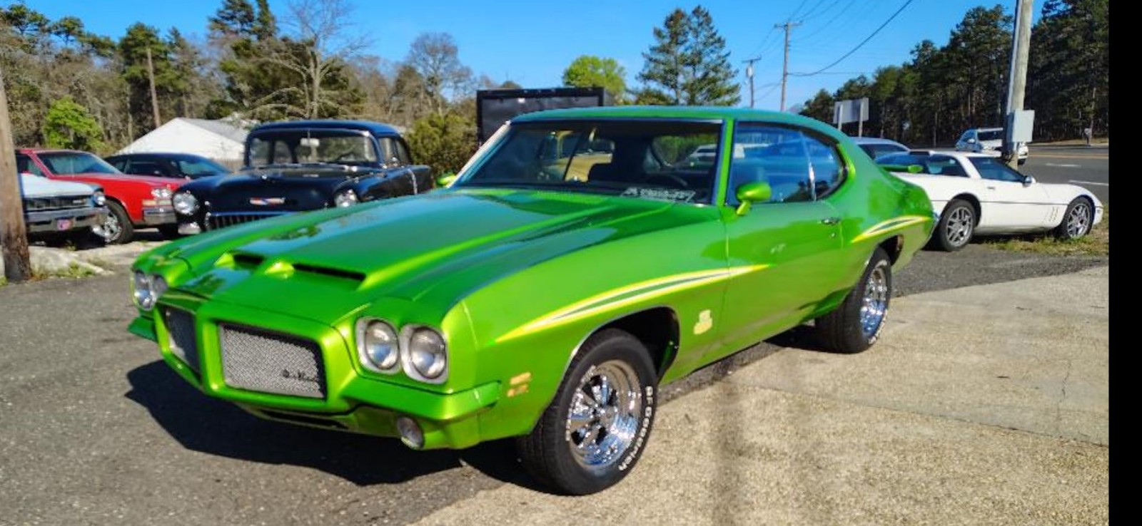 Pontiac-GTO-1971-Hard-Top-Forest-Green