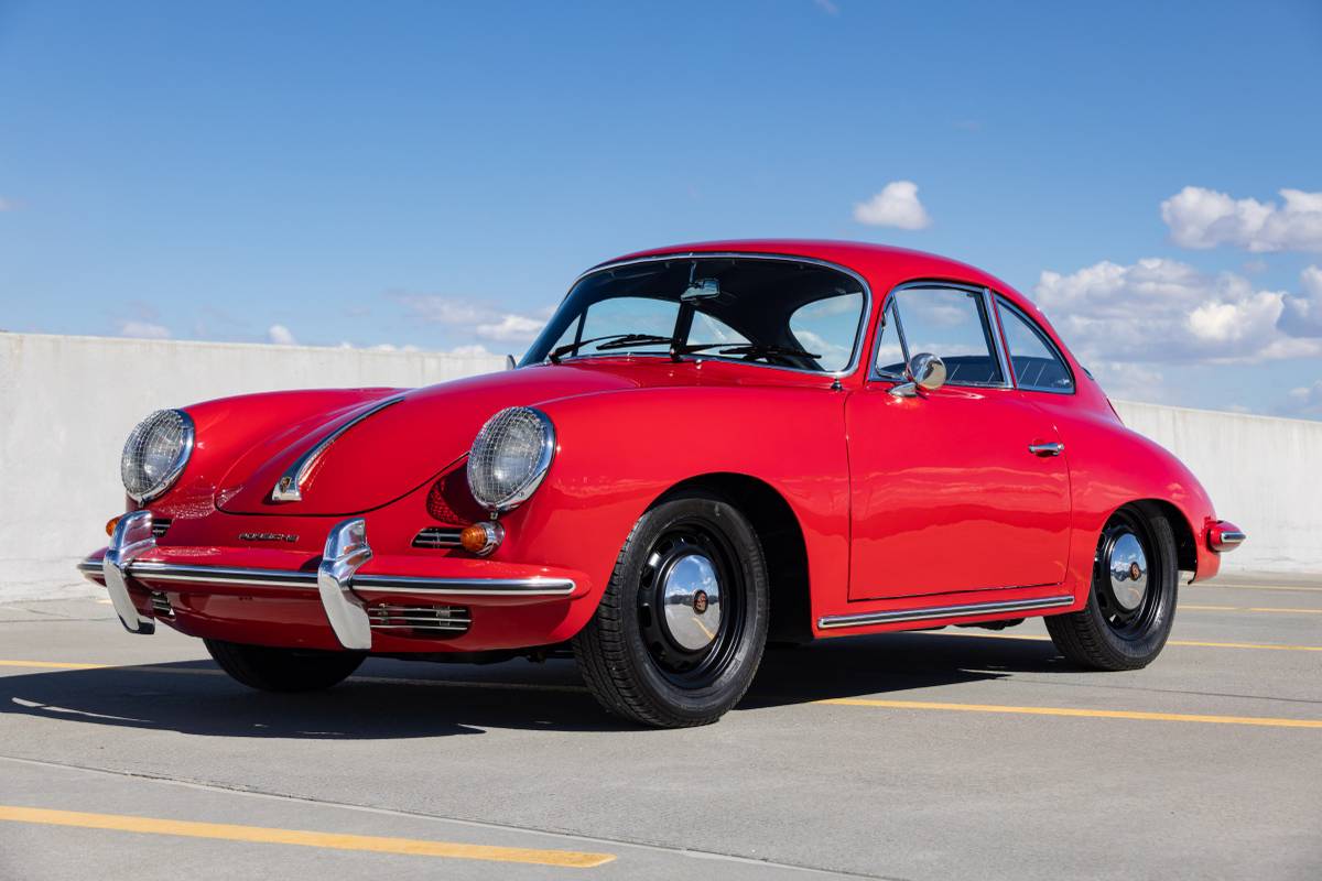 Porsche-356-1964-red