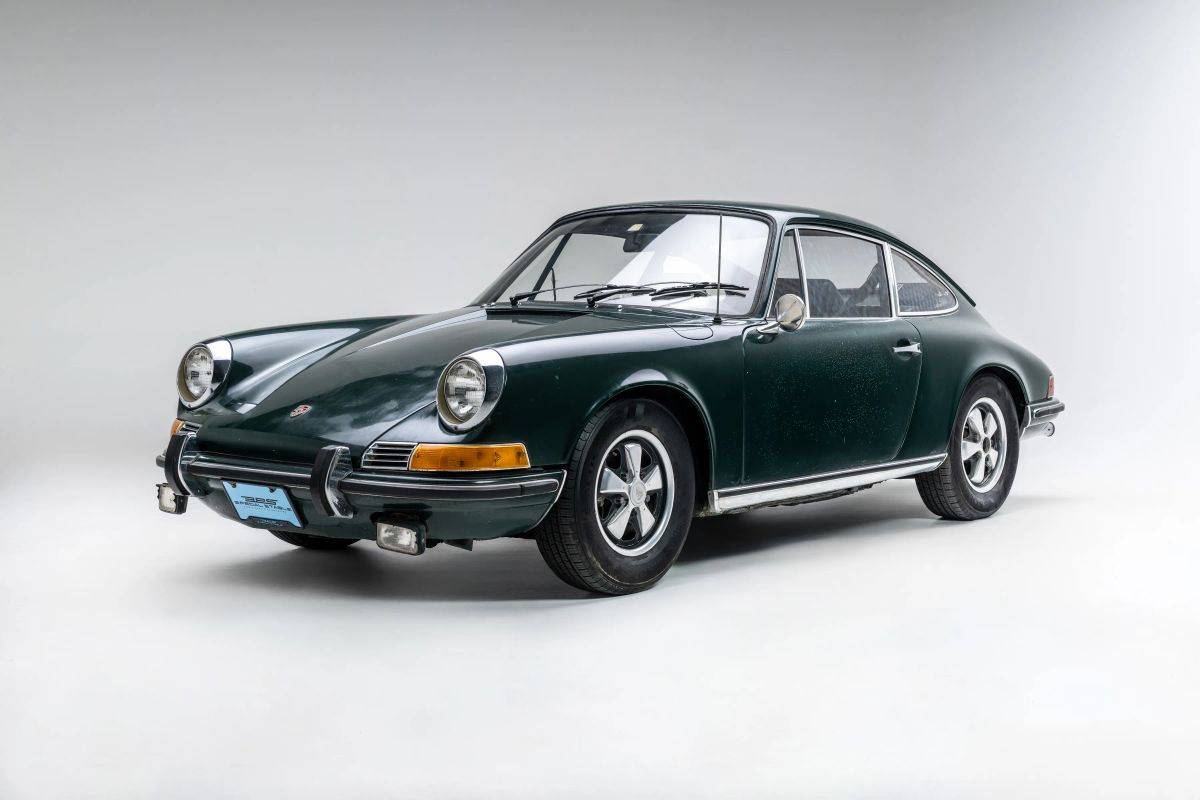 Porsche-911-1969-green