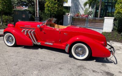 Replica/Kit Makes Auburn Boat tail Speedster 1936