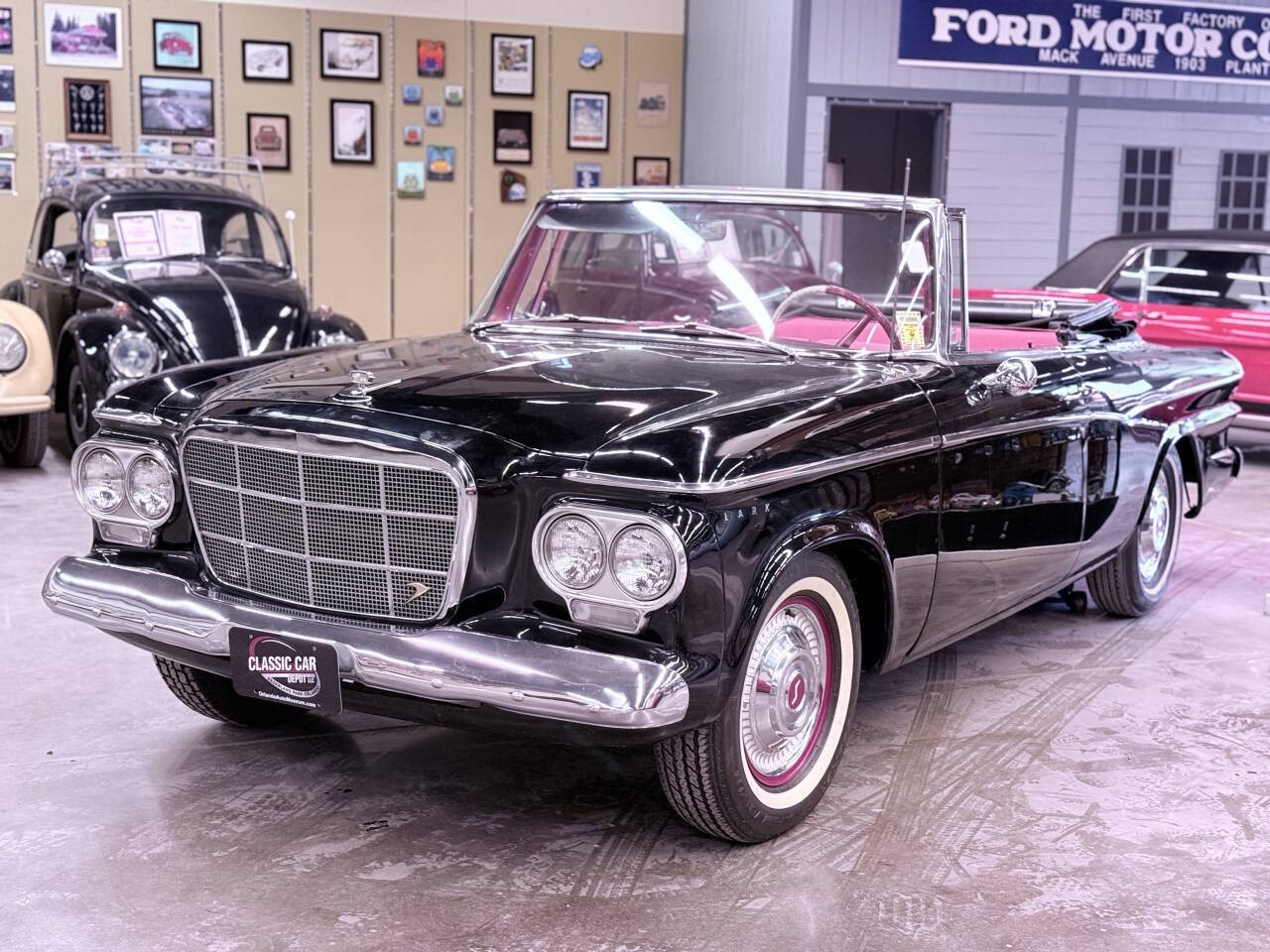 Studebaker-1962-Convertible-Red