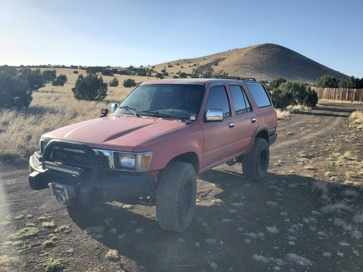 Toyota-4runner-1991-red