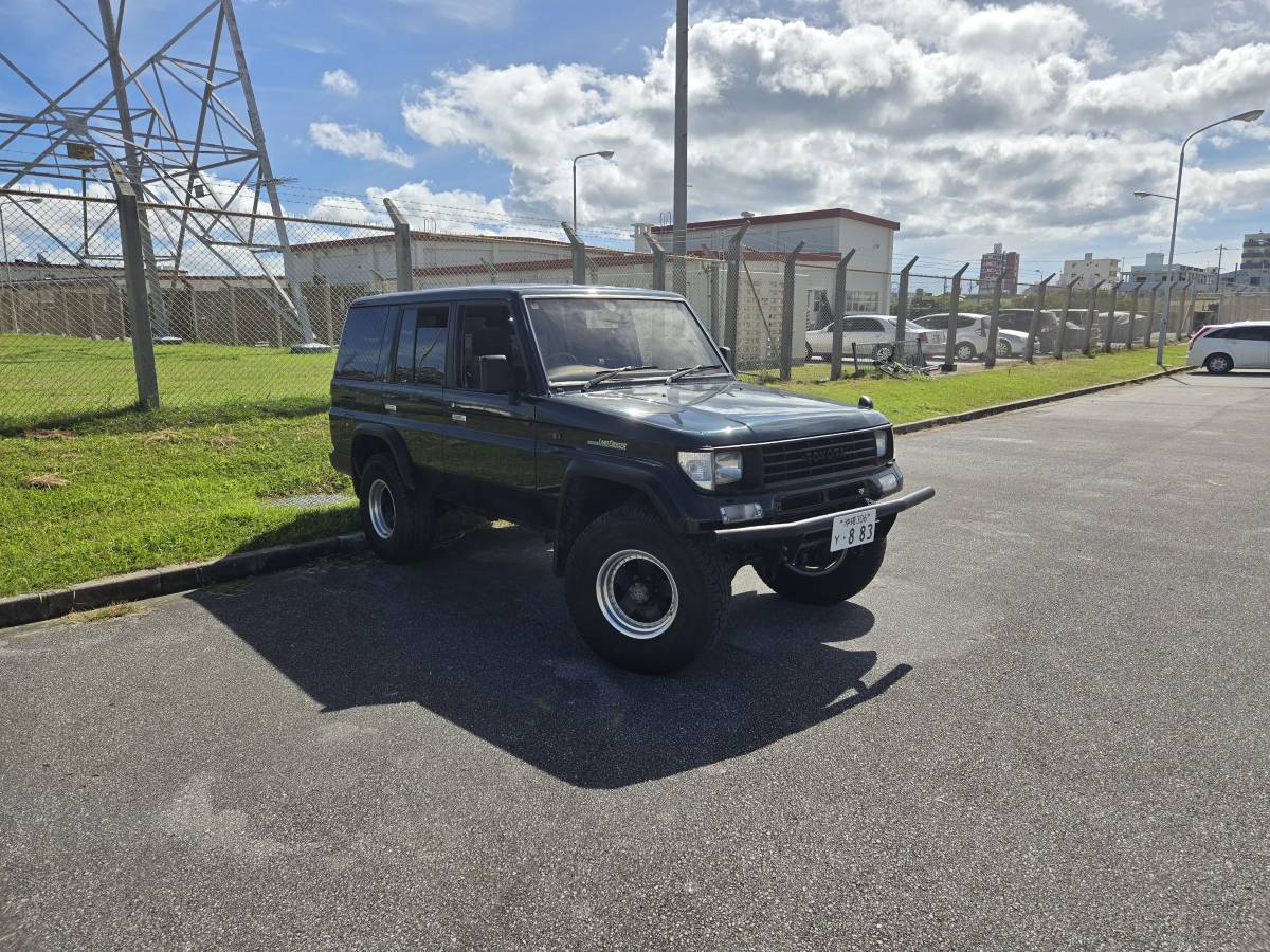 Toyota-Land-cruiser-prado-diesel-1993-green