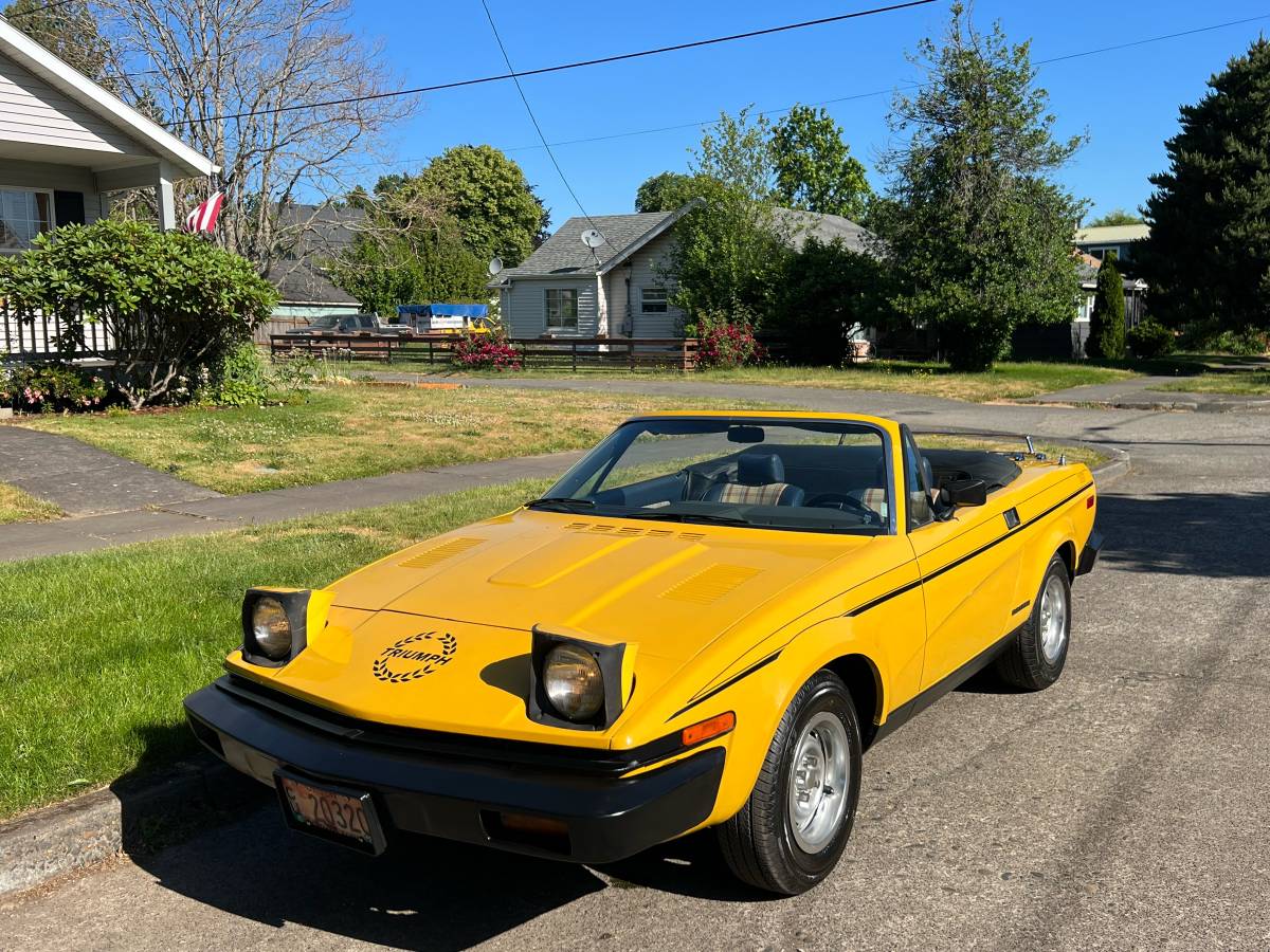 Triumph-Tr7-1980-yellow