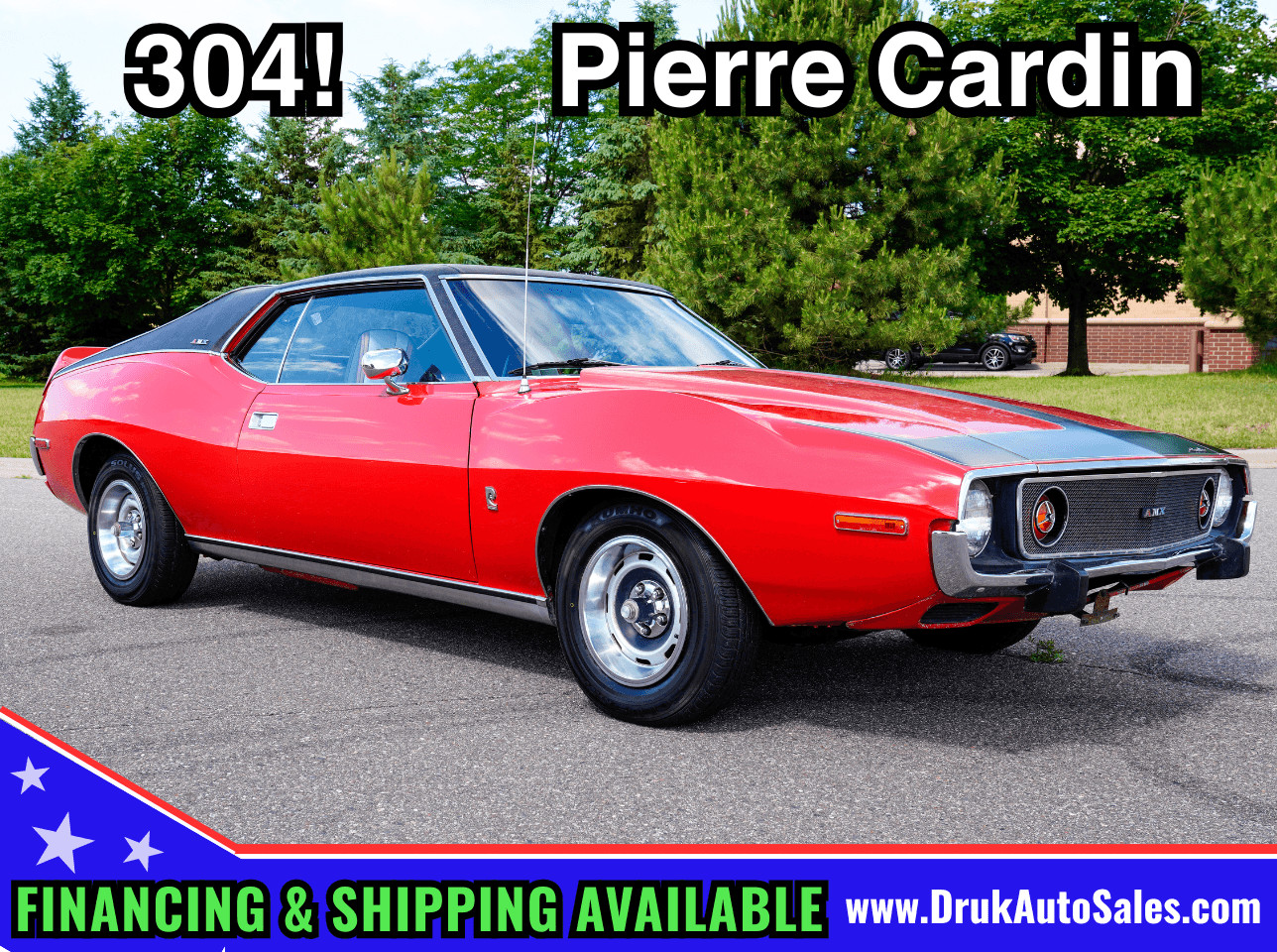 AMC-AMK-Javelin-Pierre-Cardin-1973-Coupe-Black
