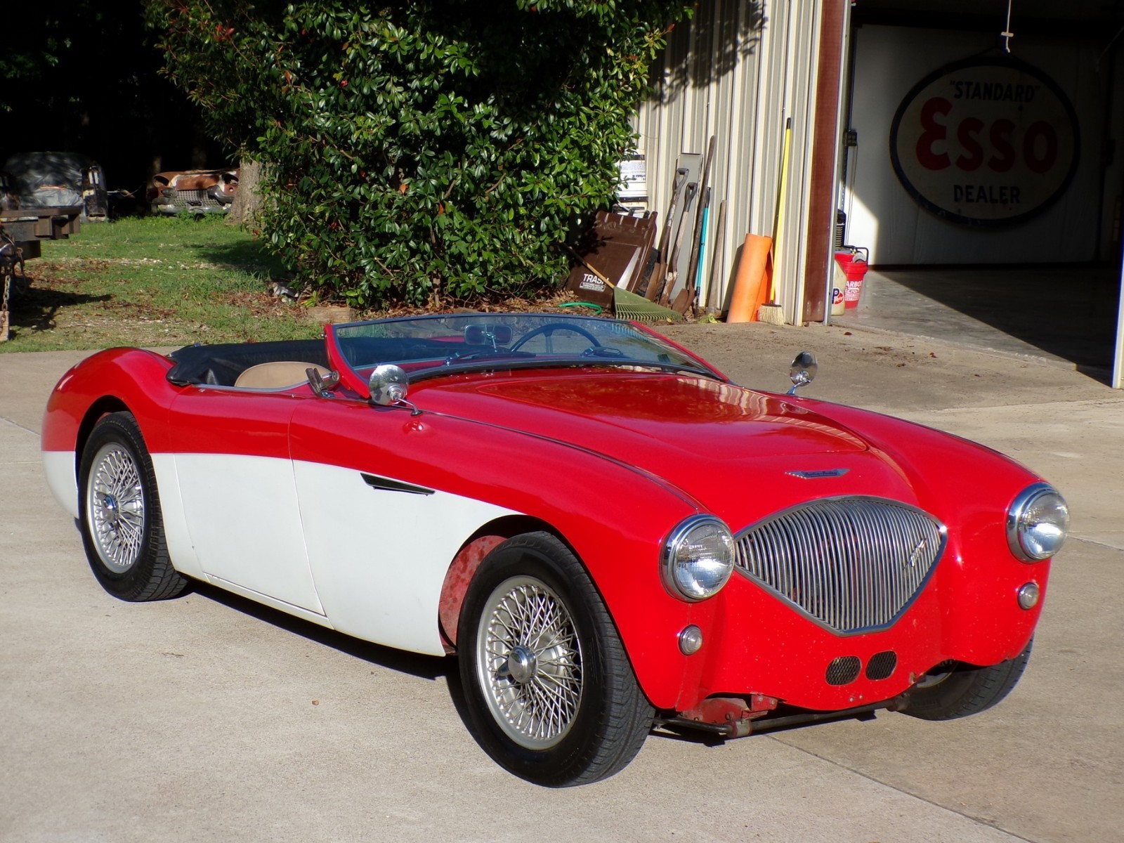 Austin-Healey-Other-1956-Convertible-Tan