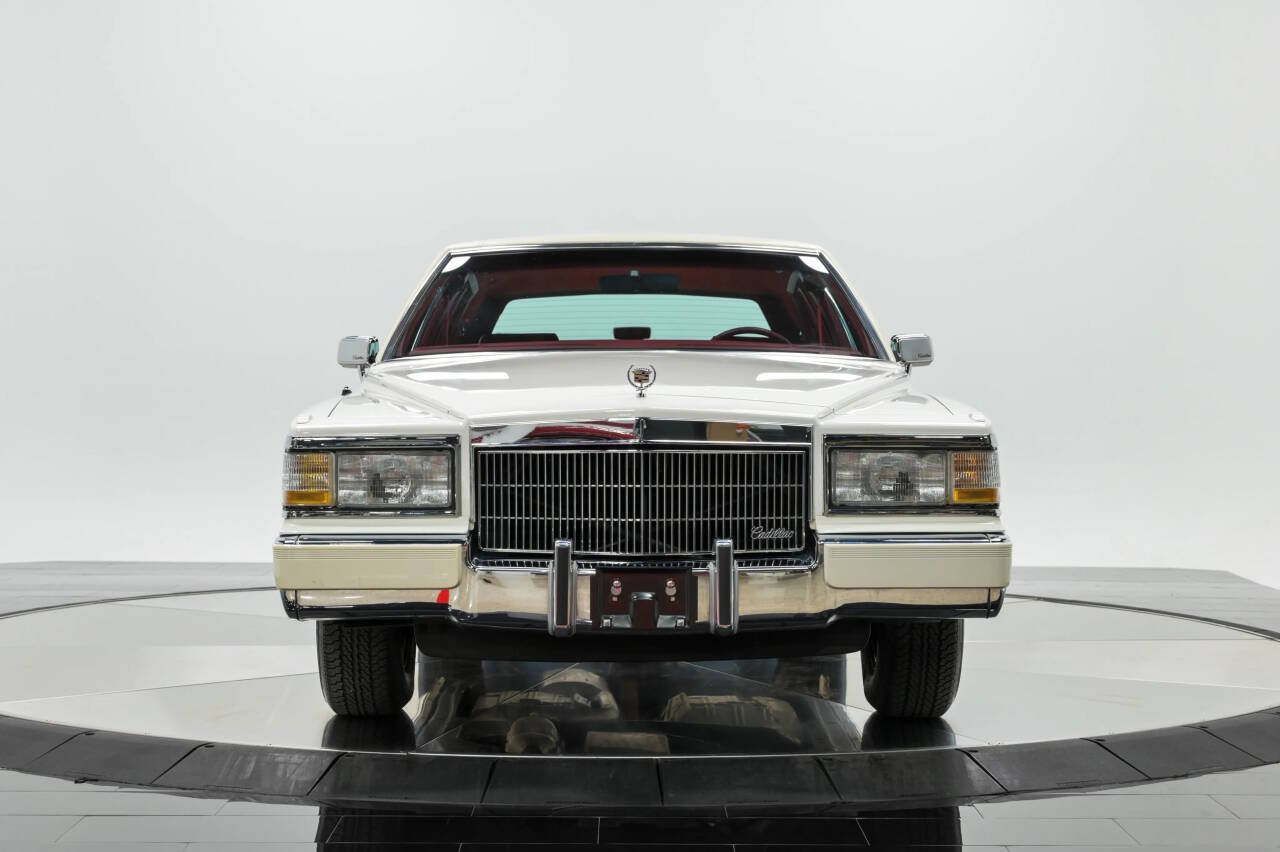 Cadillac-Brougham-1990-White