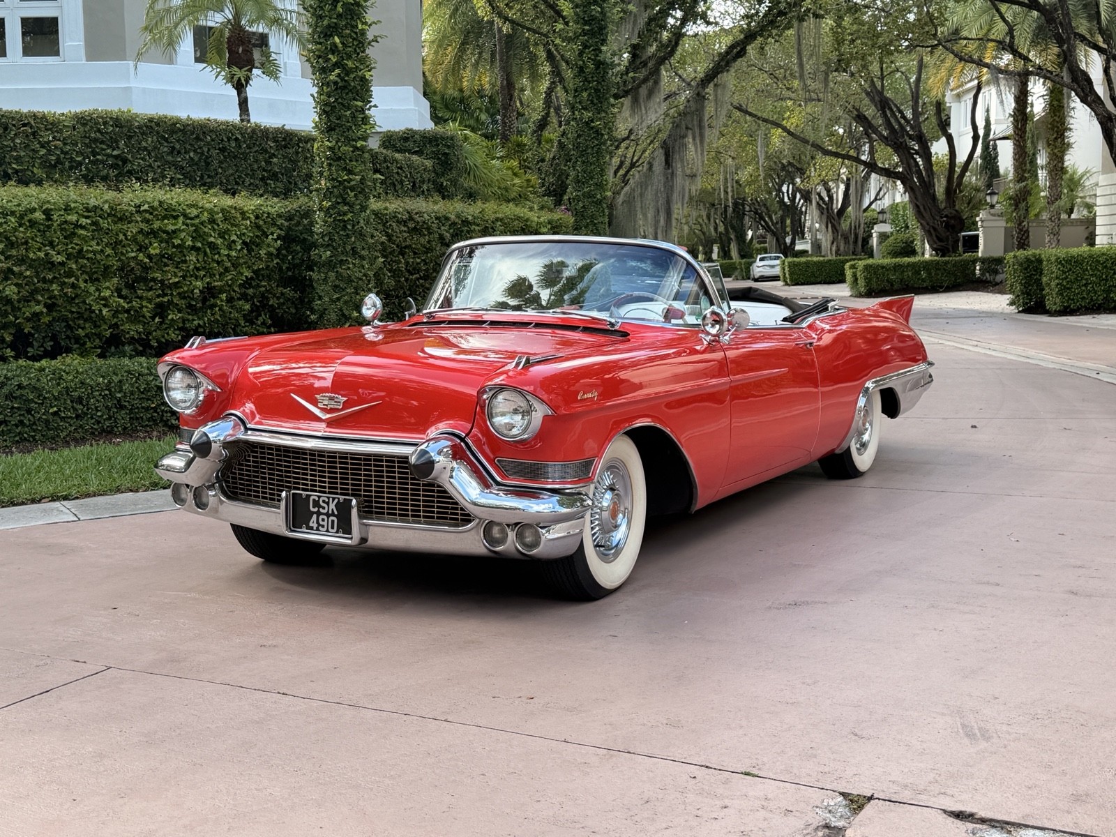 Cadillac-Eldorado-1957-White