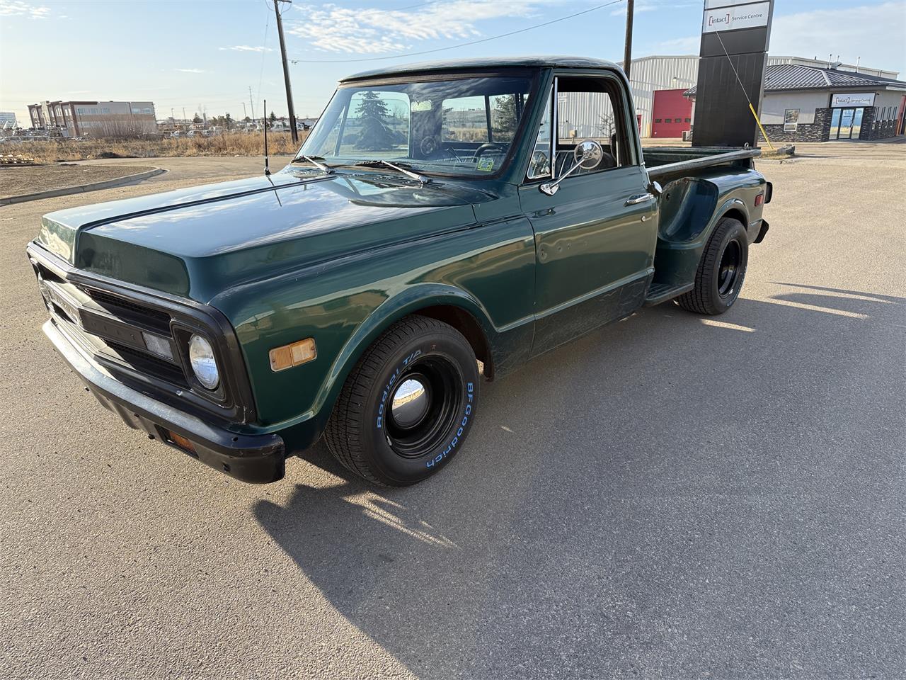 Chevrolet-12-ton-pickup-1969-Green-Black