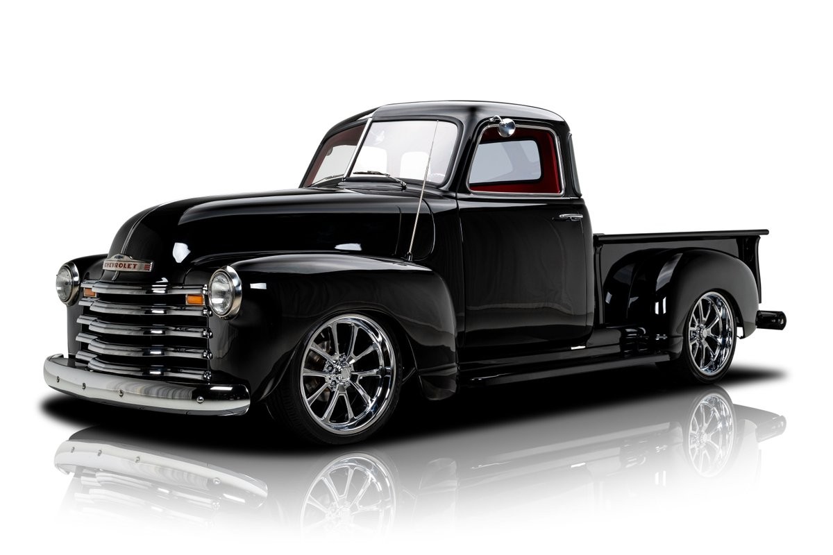 Chevrolet-3100-1950-Pickup-Truck-Red