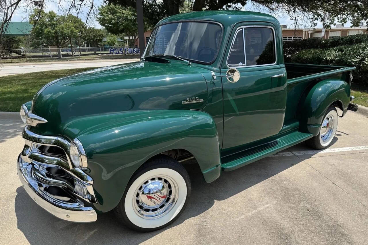 Chevrolet-3100-1954-Juniper-Green-Black