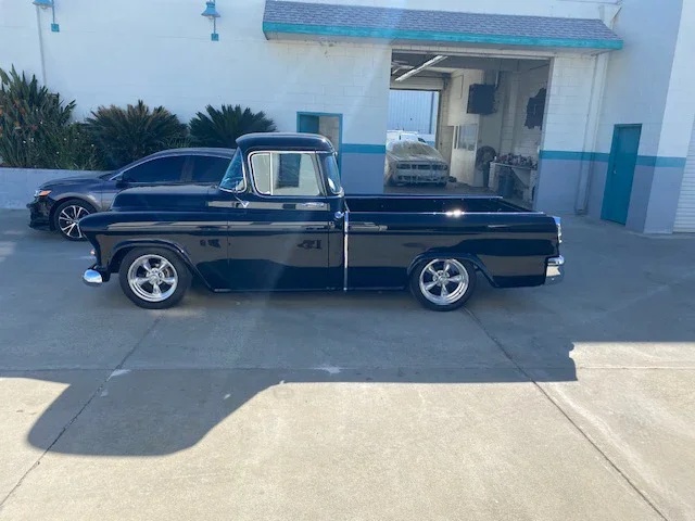 Chevrolet-3100-1955-Black-Black