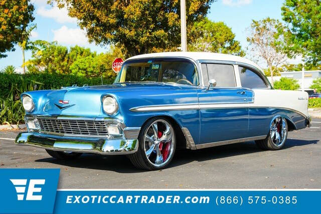 Chevrolet-Bel-air-1956-Sky-BlueWhite-Tan