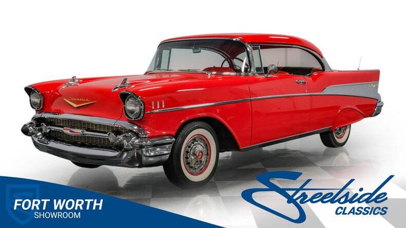 Chevrolet-Bel-air-1957-Red-Red