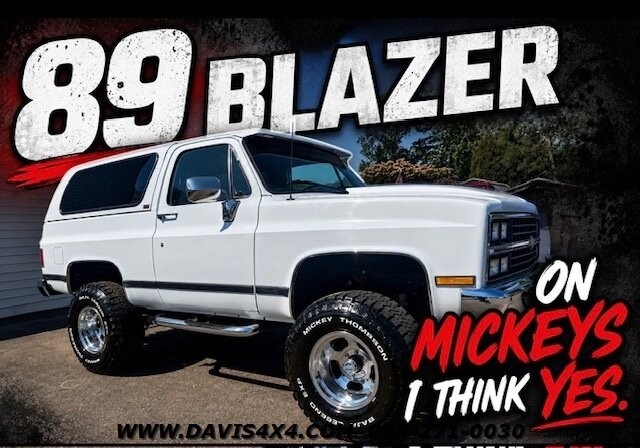 Chevrolet Blazer 1989