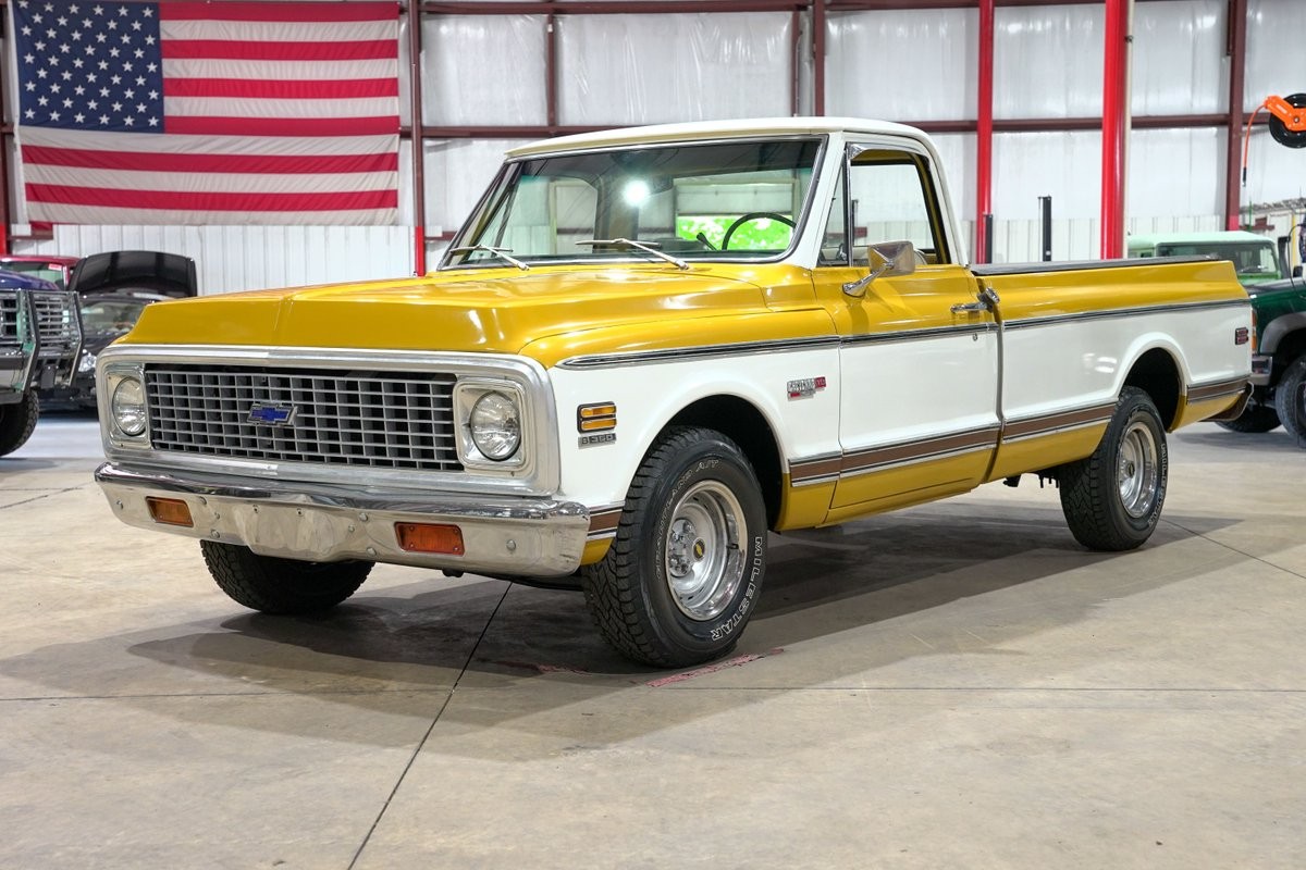 Chevrolet-C-10-1971-Pickup-Truck-White