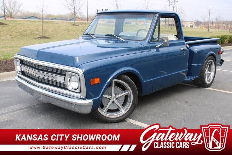 Chevrolet-C10-1970-Blue-BlueWhite