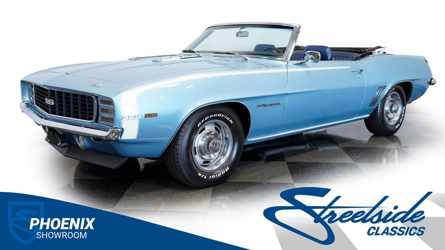 Chevrolet-Camaro-1969-Convertible-Blue