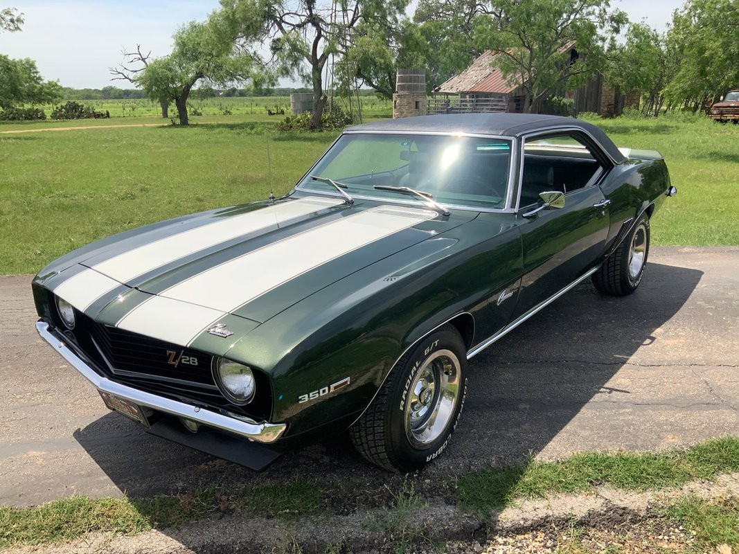 Chevrolet-Camaro-1969-Coupe-Green