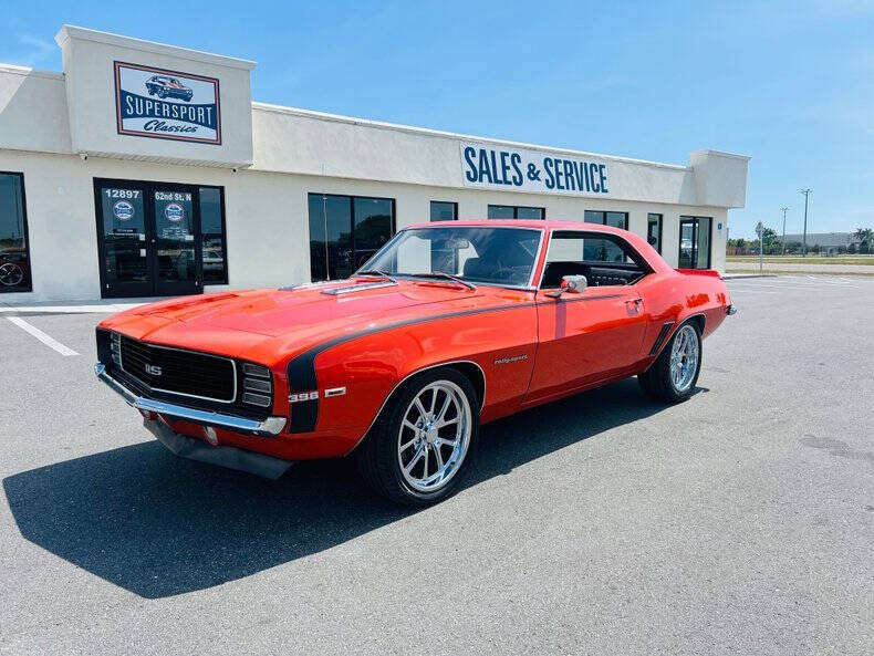 Chevrolet-Camaro-1969-Orange-Black