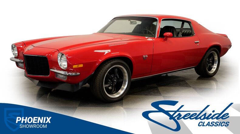 Chevrolet-Camaro-1971-Red-Black
