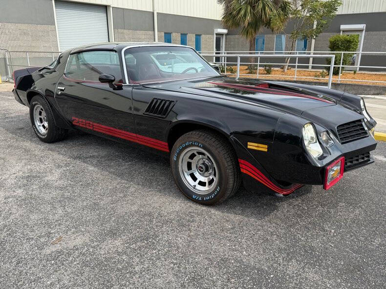 Chevrolet-Camaro-1979-Black-Red Chevrolet-Camaro-1979-Black-Red