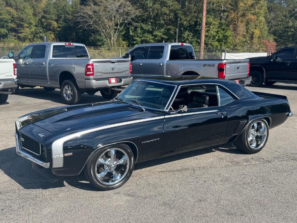Chevrolet-Camrao-Resto-mod-price-dropnice-paint-LS-V8-4l60-cold-1969-Black