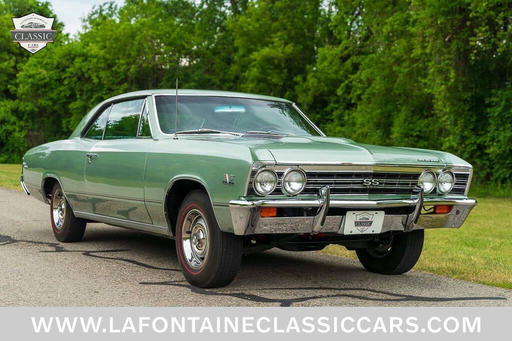 Chevrolet-Chevelle-1967-Green-Black Chevrolet-Chevelle-1967-Green-Black