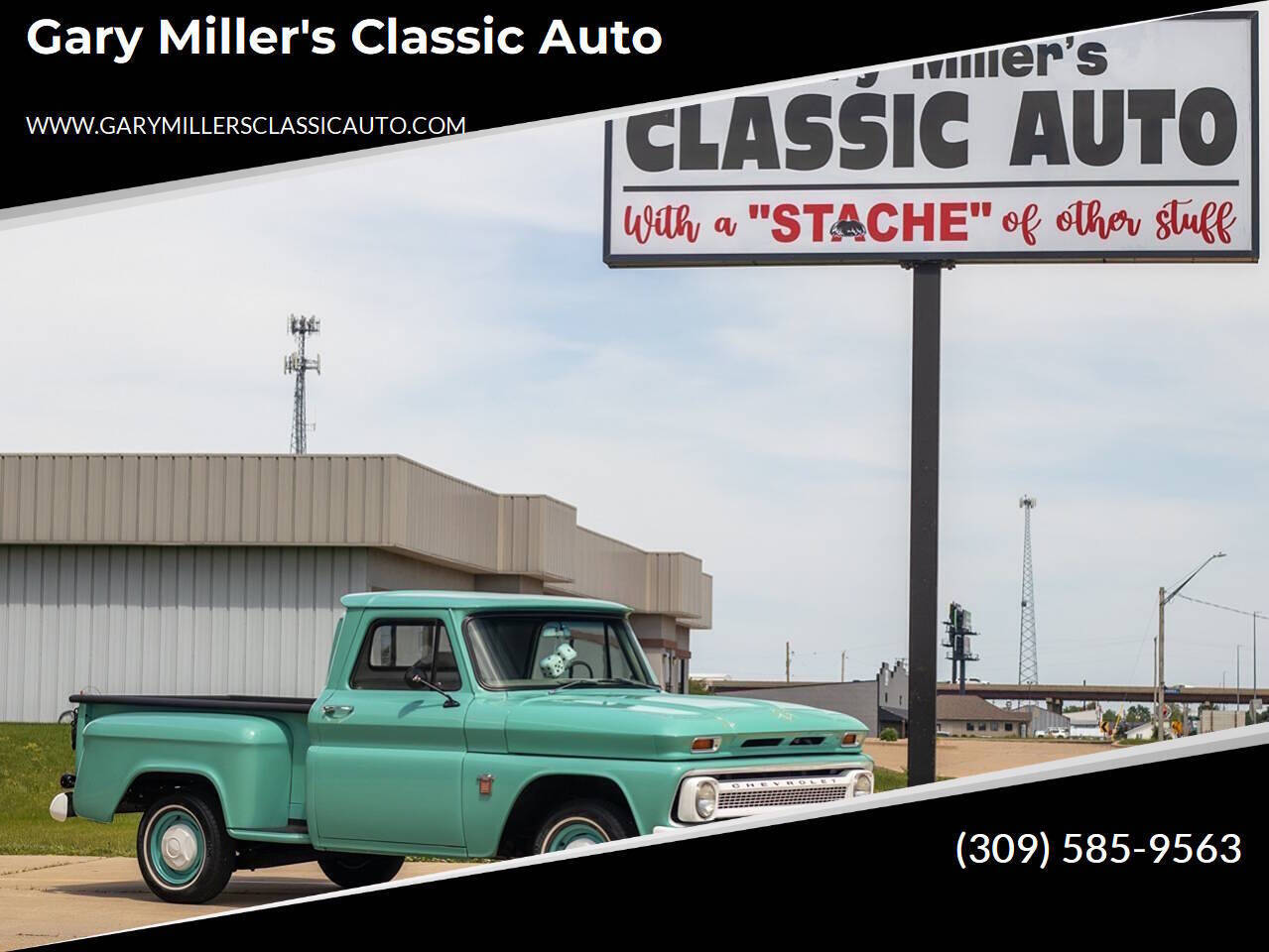 Chevrolet-Ck-10-series-1964-Teal-Gray