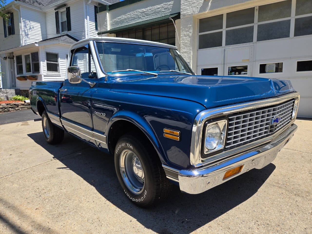 Chevrolet-Ck-10-series-1971-Blue-Blue