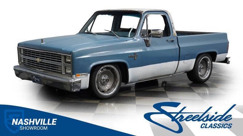 Chevrolet-Ck-10-series-1983-Blue-Blue