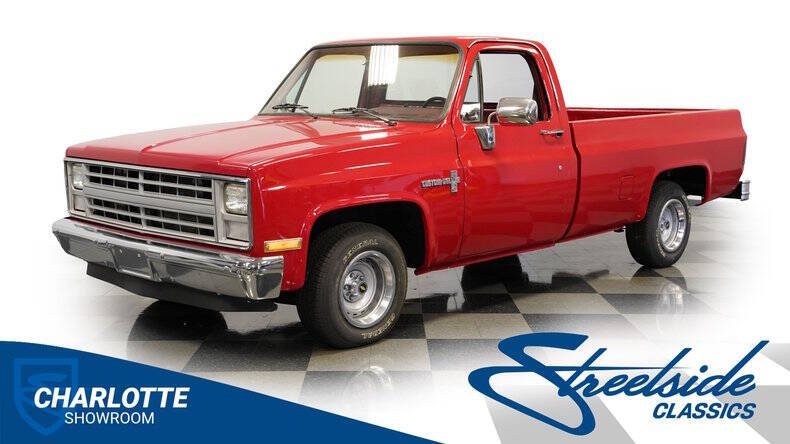 Chevrolet-Ck-10-series-1986-Red-Burgundy