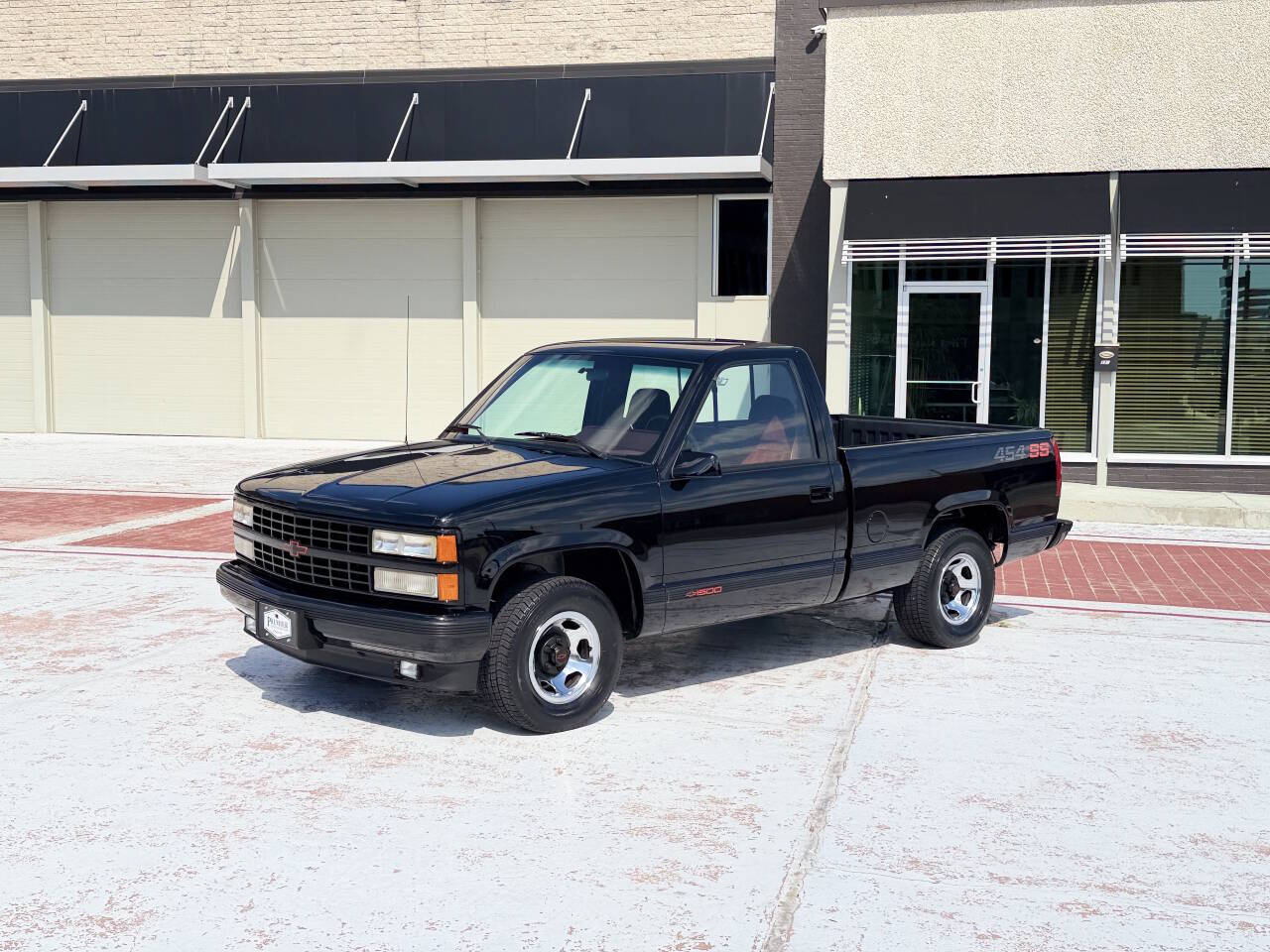 Chevrolet-Ck-1500-series-1990-Black-Red