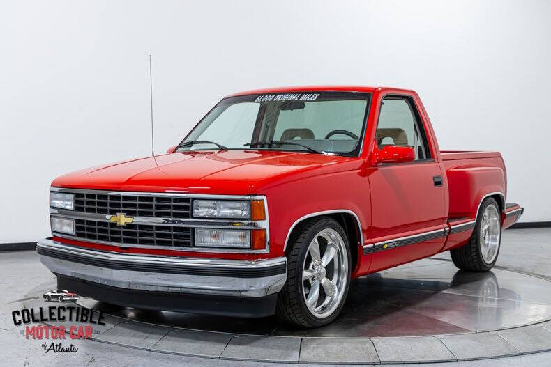 Chevrolet-Ck-1500-series-1992-Red-Gray