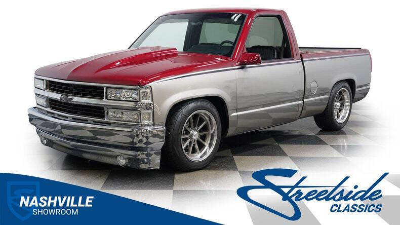 Chevrolet-Ck-1500-series-1994-Maroon-Black