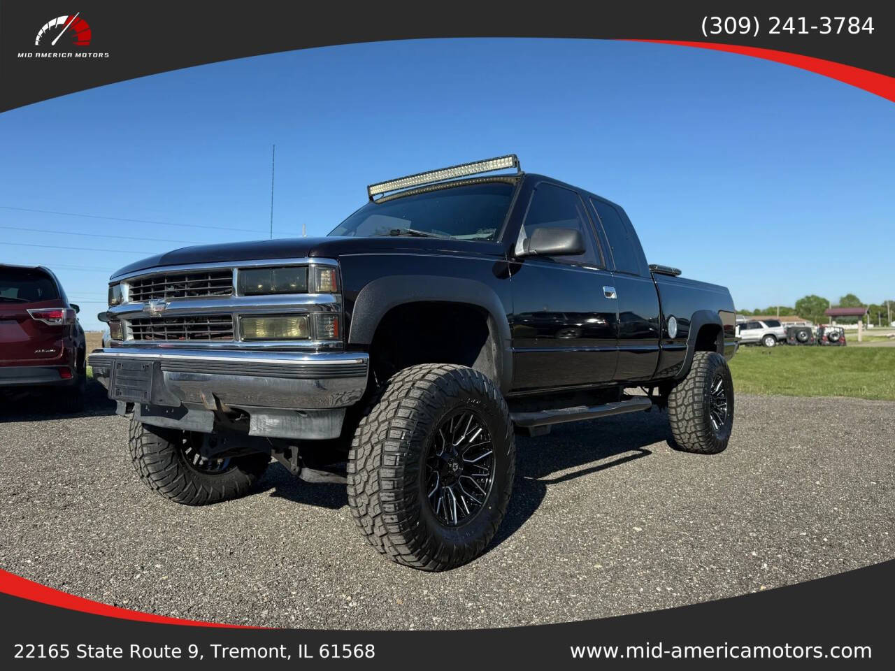 Chevrolet-Ck-1500-series-1996-Burgundy-Gray