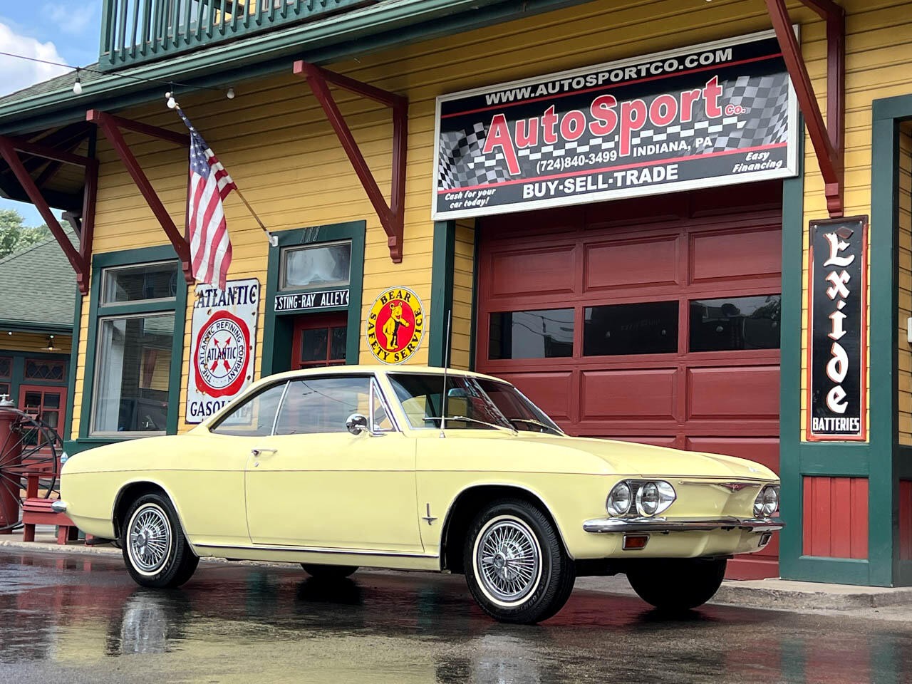 Chevrolet-Corvair-1965-Classic-Car-Black