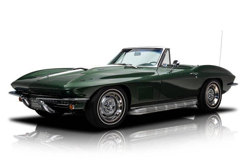 Chevrolet-Corvette-1967-Goodwood-Green-Green