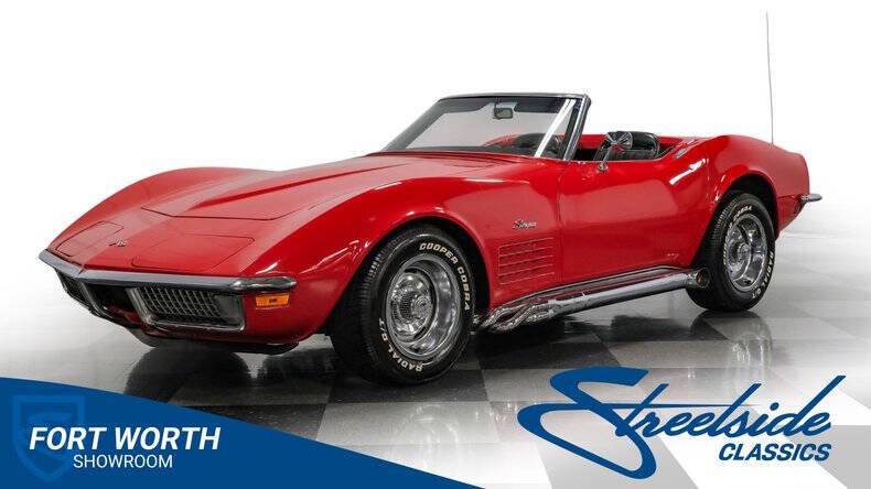 Chevrolet-Corvette-1970-Red-Black