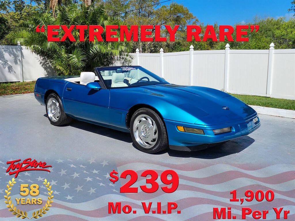 Chevrolet-Corvette-1993-Blue-Light-White Chevrolet-Corvette-1993-Blue-Light-White