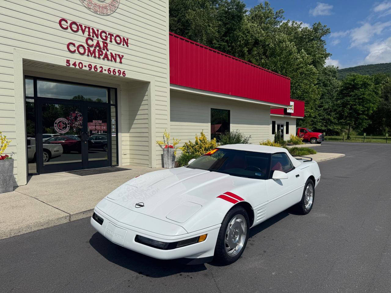 Chevrolet-Corvette-1994-White Chevrolet-Corvette-1994-White