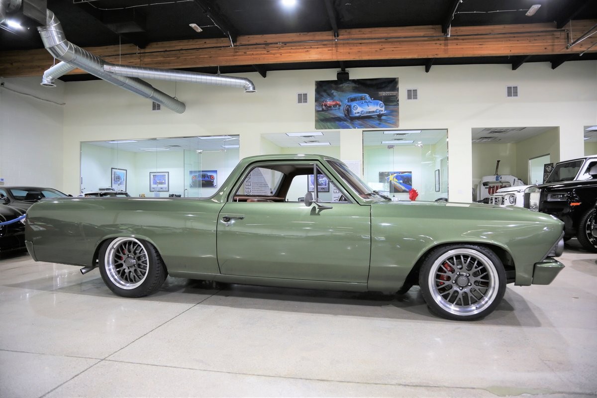 Chevrolet-El-Camino-1966-Pickup-Truck-Brown
