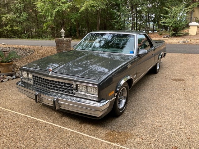 Chevrolet-El-Camino-1987-Standard-Cab-Pickup-Gray