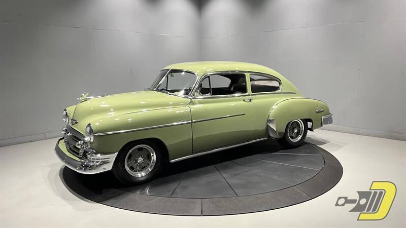 Chevrolet-Fleetline-1950-Green-Gray Chevrolet-Fleetline-1950-Green-Gray