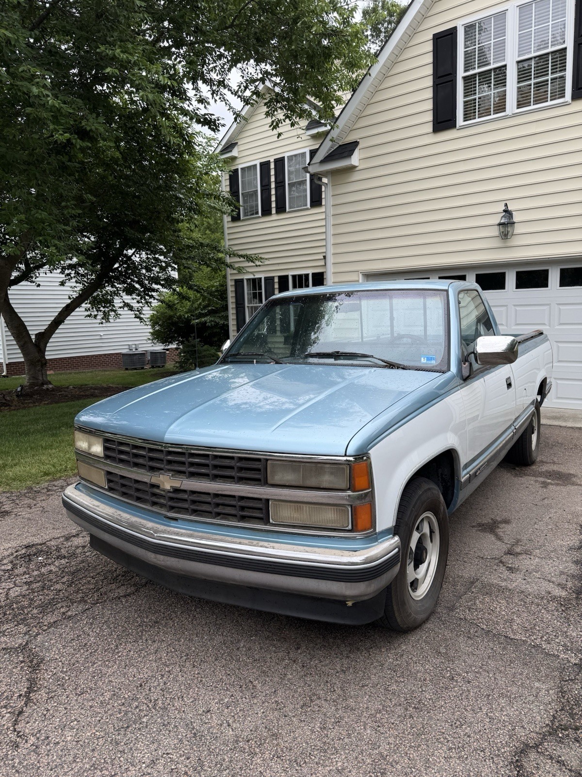 Chevrolet-Gmt-400-1990-Standard-Cab-Pickup-Blue