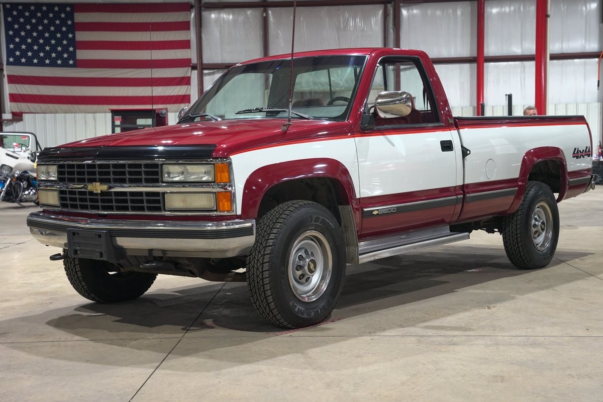 Chevrolet-Gmt-400-1992-Standard-Cab-Pickup-Red Chevrolet Gmt-400 1992