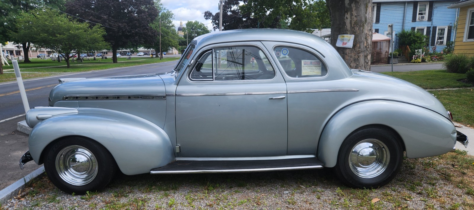Chevrolet-Master-DeLuxe-2-Door-Coupe-1940-Coupe-Green
