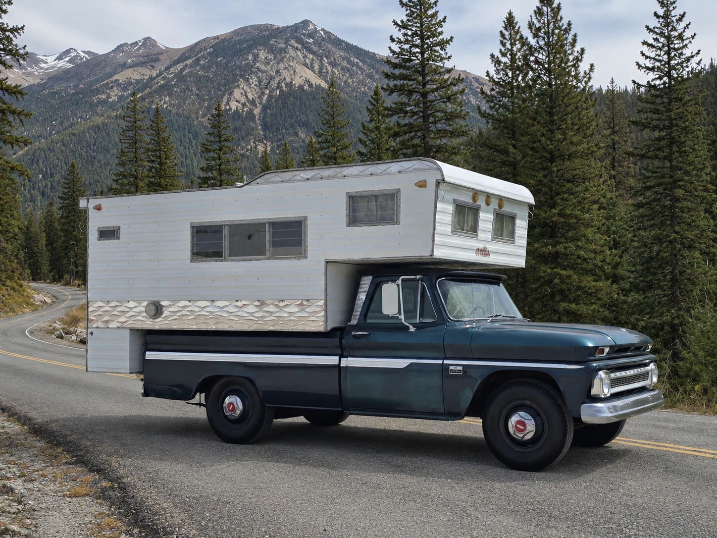 Chevrolet-Other-Pickups-1966-Standard-Cab-Pickup-Fawn-Biege