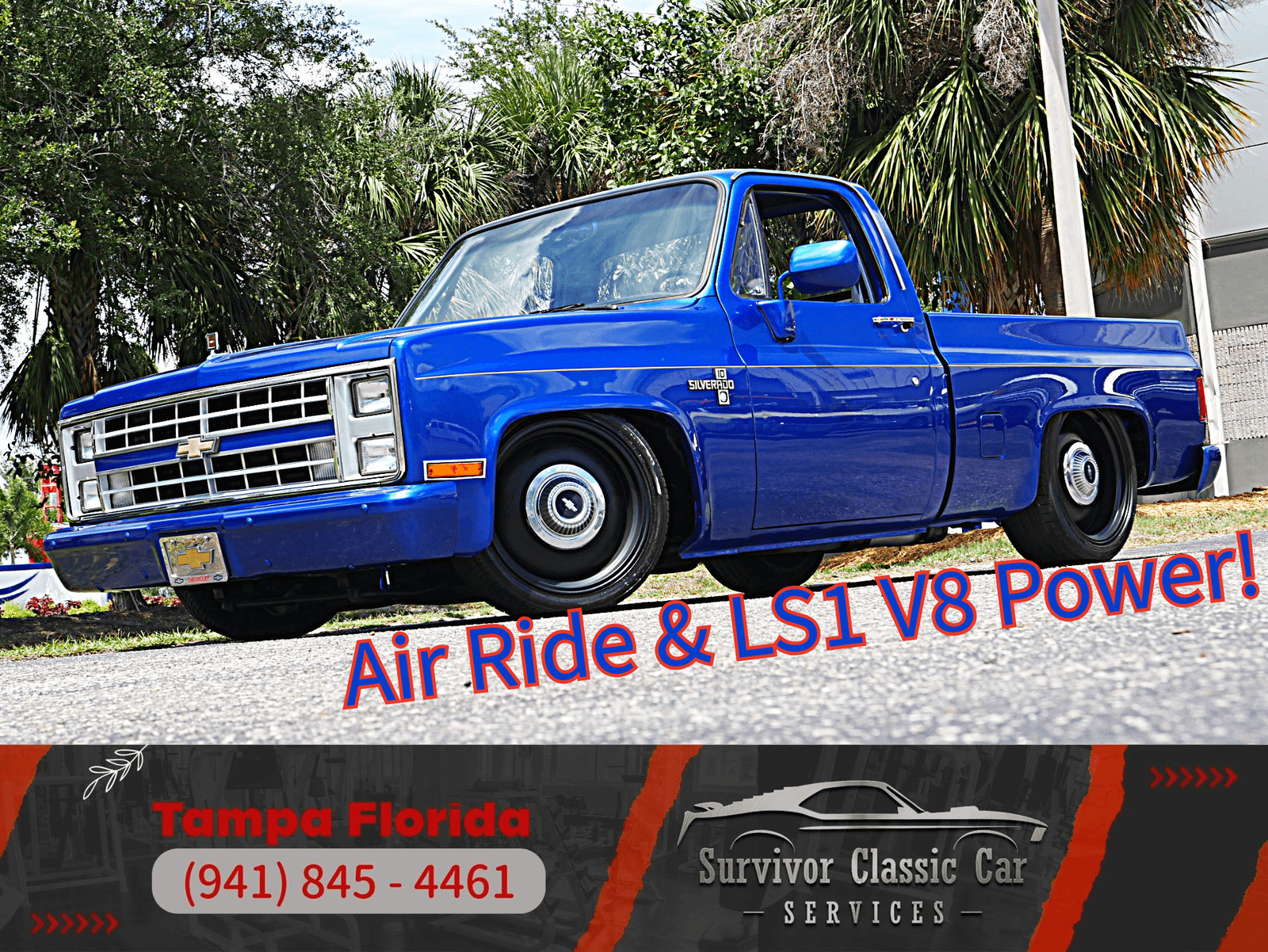 Chevrolet-Silverado-1500-1986-Pickup-Truck-Blue