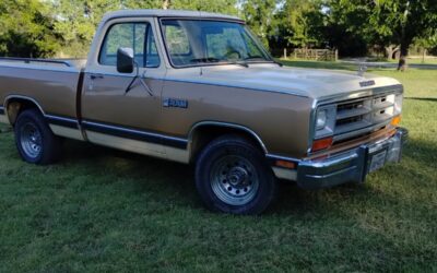 Dodge 1/2 Ton Pickup 1986